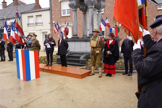 Inauguration place Aubert Frere