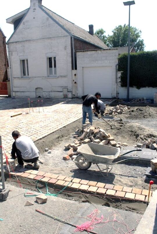 Travaux rue VH