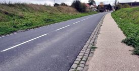 Nouvel enrobé rue d'Avesnes le sec